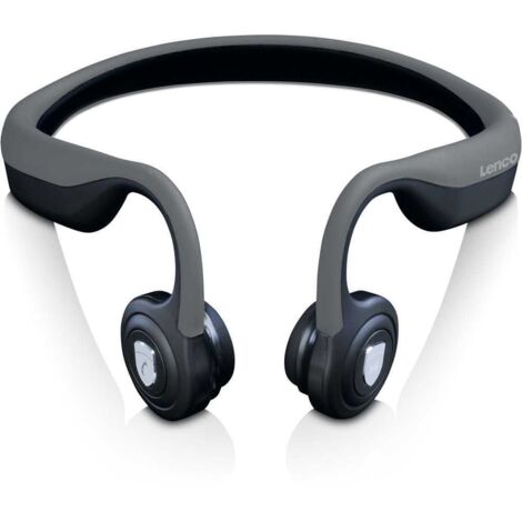 Casco a conduzione ossea Lenco HBC-200GY grigio Bluetooth 5.0 IPX5 8h (1/5)