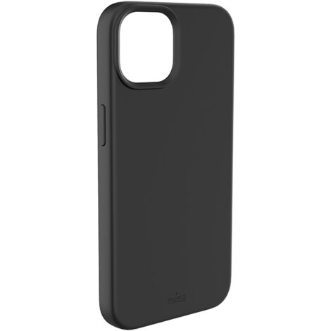 Custodia in silicone Puro Icon per iPhone 14 Plus Nera (1/5)