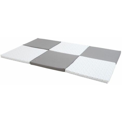 Tappeto da gioco XL - CANDIDE - Evolutivo 5-in-1 - Grigio / Stelle (1/5)