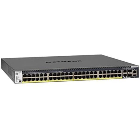 NETGEAR M4300-52G-PoE+ 550W Managed L2/L3/L4 Gigabit Ethernet (10/100/1000) Power over Ethernet (PoE) PSU 1U Nero (1/5)