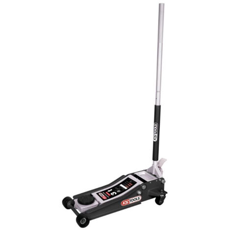 Cric hydraulique extra-bas acier ULTIMATE, 3t - KS TOOLS - 163.0368 (1/2)