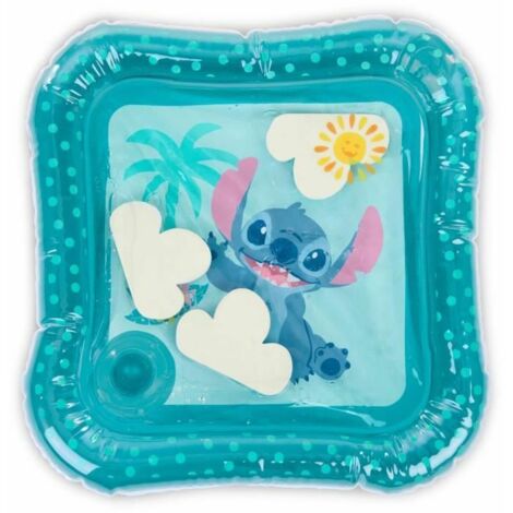 DISNEY BABY - STITCH - Tappeto d'acqua per bambini, gioco sensoriale e di risveglio, gonfiabile, facile da pulire, pieghevole, dalla nascita (1/5)