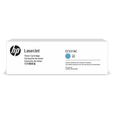 Cartuccia HP CONTRACT n. 304A HP304A HP 304A Ciano (CC531AC) (1/2)