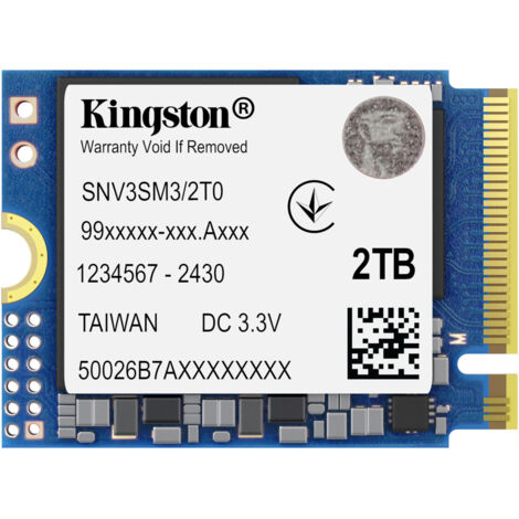 Kingston Technology 2000G NV3 M.2 2230 NVMe SSD (1/4)