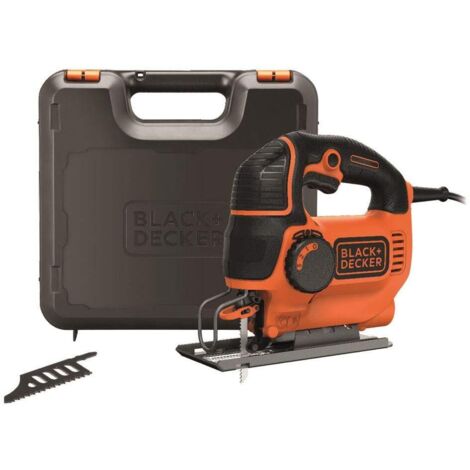 Seghetto alternativo pendolare BLACK + DECKER KS901PEK - 620W - Velocità variabile - Tagli inclinati 0, 22.5 o 45° (1/4)
