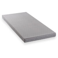 Matelas mousse - 90 x 190cm - Ferme - Livré roulé - DEKO DREAM - UNO