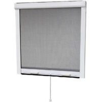 Zanzariera per finestra STOR INSECT avvolgibile verticale grigio cornice in PVC 100 x 145 cm
