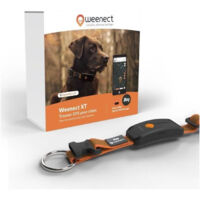 Collare GPS per cani - WEENECT Cane XT - Antenna XL - Impermeabile - Collare Julius-K9 - Funziona con abbonamento - Arancione
