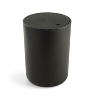Cestino bagno - TODAY - UTILITY - 8,5 L - Ø 21 x H 29 cm - Polipropilene - Nero