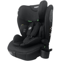 Seggiolino auto ISOFIX - NANIA - MILANO - Gruppo 1/2/3 - I‑Size - Con riduttore - Nero