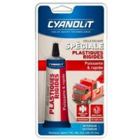Cyanolit colla speciale per plastica trasparente 20 g applicatore a punta rapida