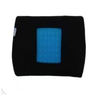 Coussin lombaire + Gel - KINE TRAVEL - 169821 - Noir et bleu