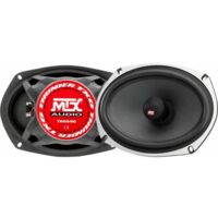 MTX TX669C Altoparlanti coassiali 16x23cm 6x9 2 vie 120W RMS 4O telaio in alluminio bobina al tweeter al neodimio con cupola in seta TSV TIL