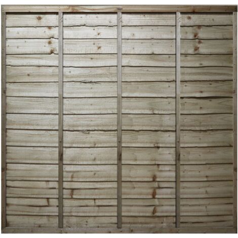 Premier 6ft x 6ft Premier Larch Lap Garden Fence Panel
