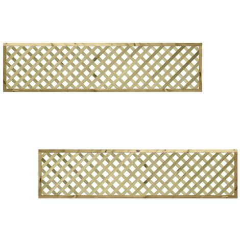Premier 6ft x 1.5ft URBAN Diamond Trellis Panel (1/5)