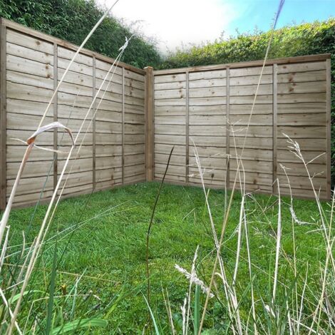 Premier 6ft x 5ft Premier Larch Lap Garden Fence Panel