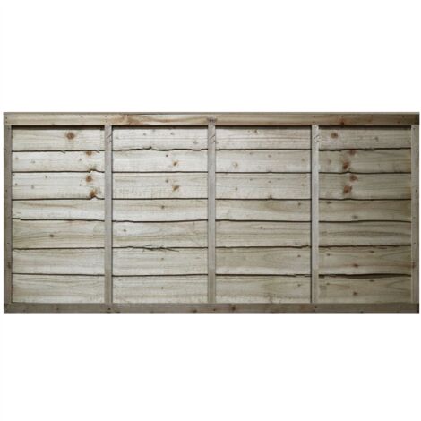 Premier 6ft x 3ft Premier Larch Lap Garden Fence Panel