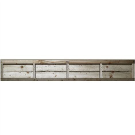 Premier 6ft x 1ft Premier Larch Lap Fence Panel