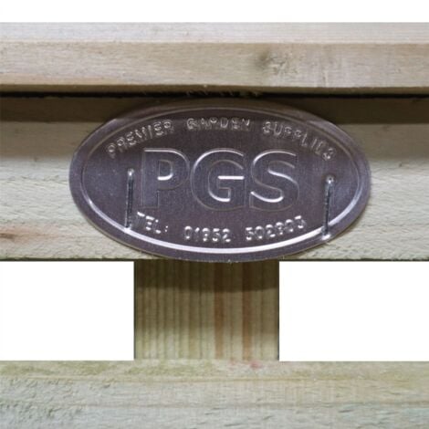 Premier 6ft x 2ft Vogue Horizontal Venetian Slatted Trellis Panel