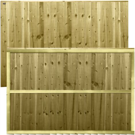 Premier 6ft x 4ft Feather Edge Fully Framed Garden Fence Panel