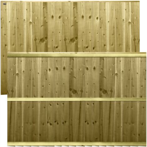 Premier 6ft x 4ft Feather Edge Semi-Braced Garden Fence Panel