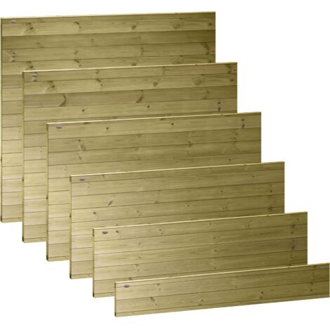 Premier 6ft x 2ft Horizontal Ultimate Tongue & Groove Garden Fence Panel
