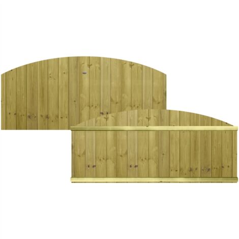 Premier 6ft x 2ft Tongue & Groove Semi-Braced Garden Dome Top Panel