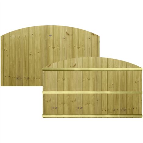 Premier 6ft x 3ft Tongue & Groove Semi-Braced Garden Dome Top Panel