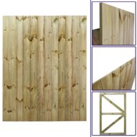 Premier 6ft Tongue & Groove FALSEFully Framed Flat Top Gate