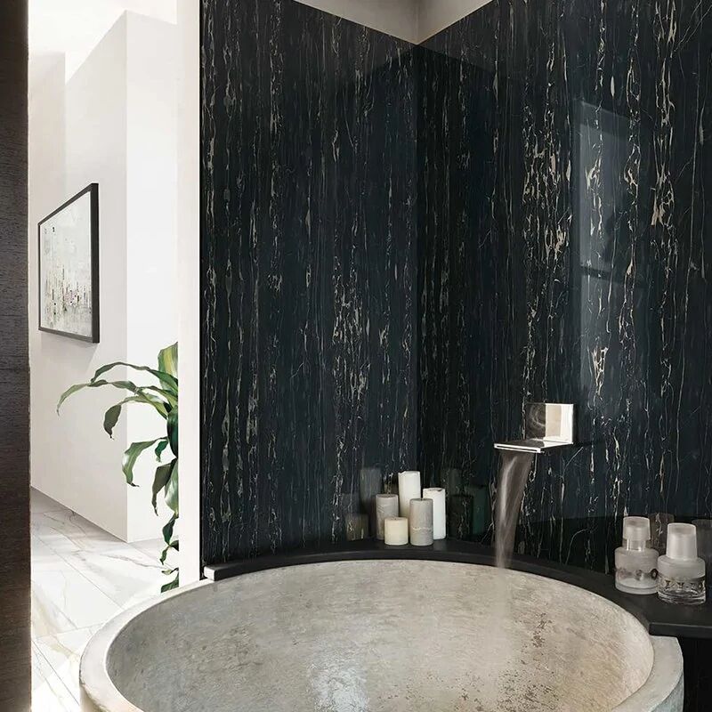 Gres Porcellanato Effetto Marmo Rettificato Lucido 60x60 Portoro I classici - Florim