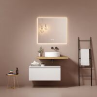 Mensolone Sospeso Fiji 60 cm Wood - Meda, Beige