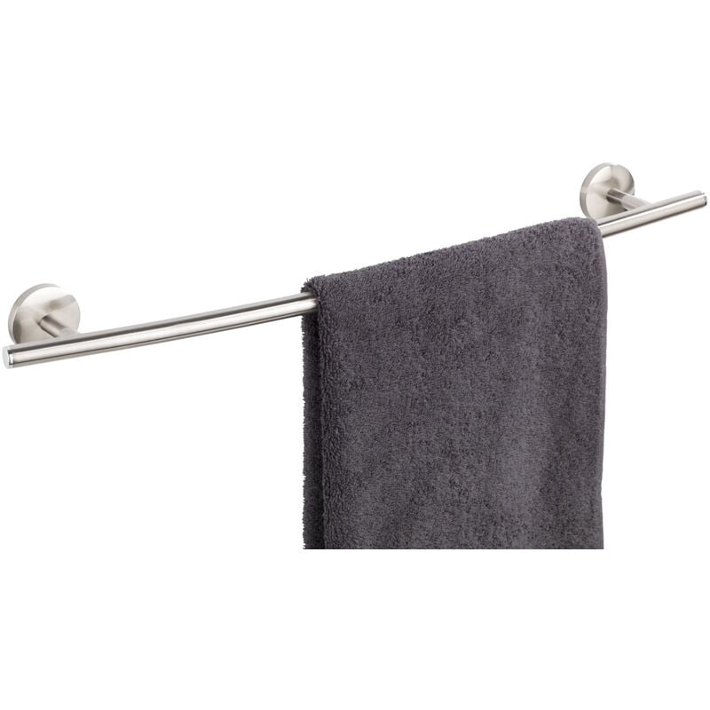 Papelera de baño negra con tapa de bambú - Hotel Solutions