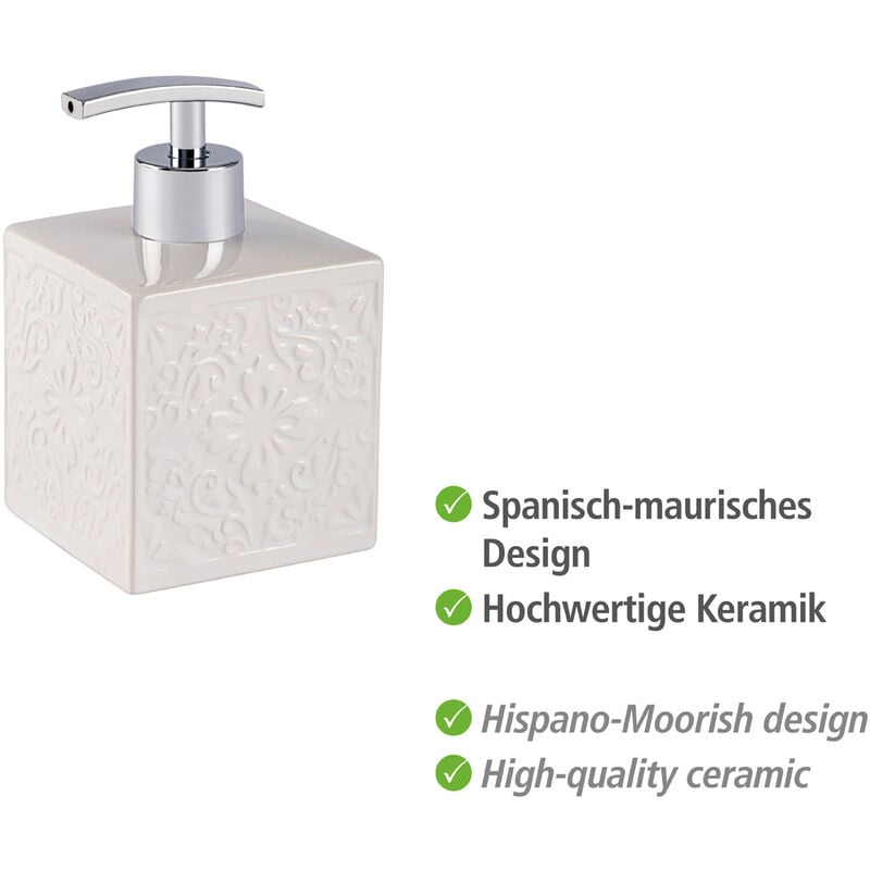 3 Pedazo Dispensador Jabon Baño Cocina, 500 ml Dispensador de