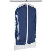 WENKO Bolsa portatrajes transparente