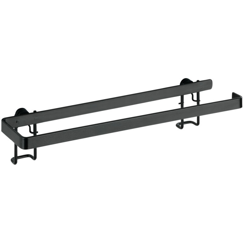 Portarotolo Wenko Marmor - Supporto Per Carta Cucina Verticale Effetto Marmo, Nero - Foto 7