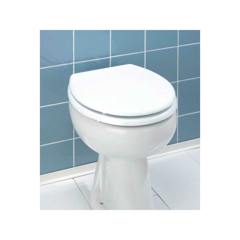 Montaggio tavoletta wc set baliv acciaio cromato (0)