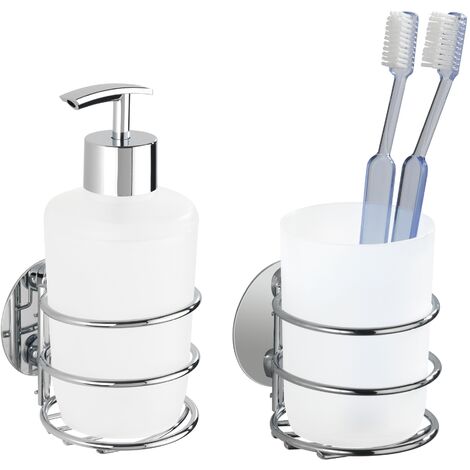Dispenser Di Liquidi Di Sapone Per Shampoo Doccia A 3 Camere In Plastica Per Dis