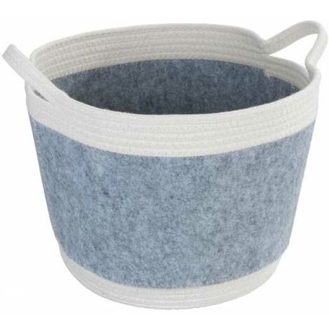 Cestino Portaoggetti In Iuta Juna S Wenko - Organizer Decorativo Per Casa 20x15x15cm