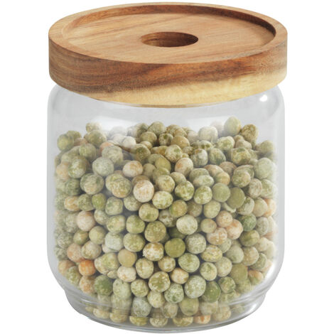 Barattolo Profumato In Legno D'Ulivo Naturale - Con Trucioli E Coperchio, Diffusore Di Aroma