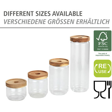 Barattoli Vetro Per Conserve Grande - Foto 6