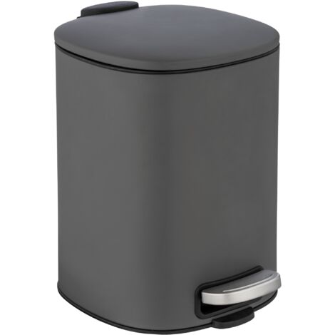 SENENQU Pattumiera Da Appendere Con Coperchio 7L – Bianca, Per Camper, Bagno, Cucina – Sottolavello Con Gancio E Coperchio Scorrevole - 3