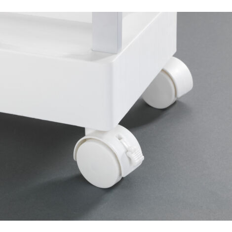 Carrello Da Cucina Con Ruote, Carrello Da Portata A 3 Ripiani, Con