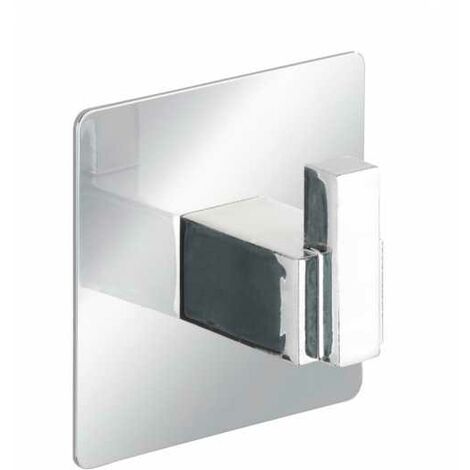 Gancio Duo Wenko Power-Loc Pineto Lucido – Fissaggio Senza Trapano, Portata Fino A 80 Kg, 5,2x4x5,2 Cm