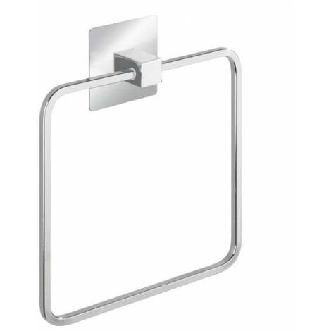 Anello Portasciugamani Wenko Arcole In Zinco Pressofuso Cromato, 6,5x24x16,5 Cm, Con Fissaggio Power-Loc - 4