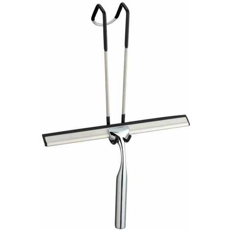 Raschietto con manico lungo, raschietto per vetro con 10 lame extra in metallo, raschietto multiuso resistente per finestre, pavimenti, pareti, stufe, vernice, etichette, adesivi