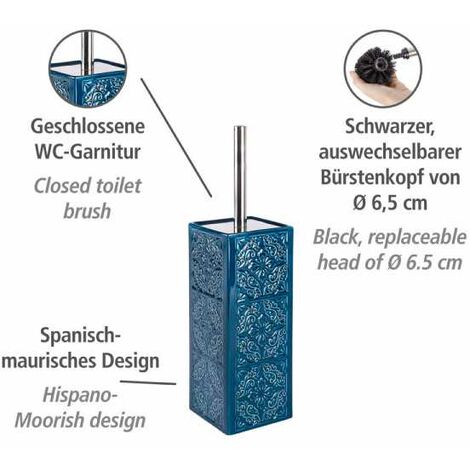 Portascopino WC Cordoba blu WENKO
