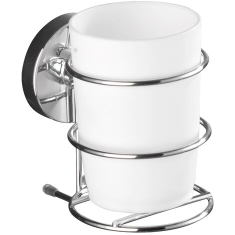 Gaolinci Set Di 2 Bicchieri In Vetro Per Bagno - Portaspazzolini O Tazze, Trasparenti (283g, 9.1cm Altezza)