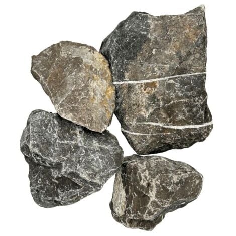 Big Bag de 800KG de Ballast ou Pierre à Gabion Gris Ø 80/150 mm - Livraison STANDARD