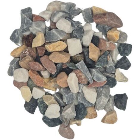 Big Bag de +/- 500 Kg Gravier Multicolore Ø 12/22 mm - Livraison STANDARD