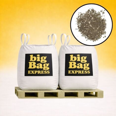 PACK 2 X BIG BAG de +/- 1,5T Sable à Tranchée Gris Ø 0/6 mm - Livraison PREMIUM (1/4)